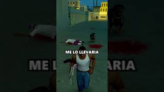 Nunca Sigas a CHOP el PERRO MALDITO 🐶👹 en GTA San Andreas creepy gta shorts viral gta5 [upl. by Glynias67]