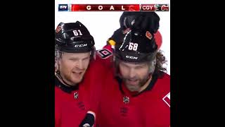 Jaromir Jagr’s last National League goal assisted by Johnny Hockey [upl. by Zacek569]