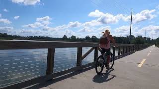 Hunting Island State Park South Carolina Bike Ride Spanish Moss Trail Beaufort SC [upl. by Bucher176]