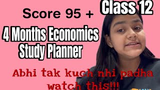 Economics 4 Month STUDY PLANNER for BOARD EXAMS  Class 12  Barkha Sahni [upl. by Culver]