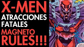 XMEN ATRACCIONES FATALES MAGNETO PATEANDO comics xmen magneto wolverine lobezno [upl. by Aliwt]