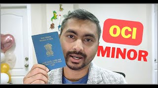 How to apply for New OCI for MINOR from Canada  BLS Canada  2024 [upl. by Avik195]