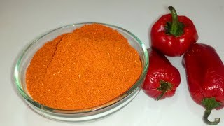 How to Make Paprika Powder at Home [upl. by Notniuq]