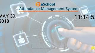 eSchool Biometric Attendance System [upl. by Neenaj]