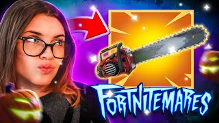 Faire TOP 1 UNIQUMENT avec la TRONÇONNEUSE dHalloween   Fortnite [upl. by Namaan]