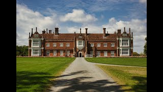 Helmingham Hall Suffolk Stunning gardens gorgeous moated house Scuplture trail St Marys Church [upl. by Aznarepse308]