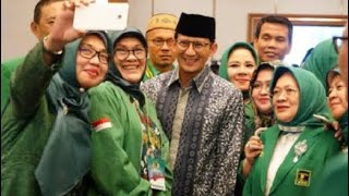 SANDIAGA UNO MENJAWAB ISU KEPINDAHAN KE PPP [upl. by Juanne]