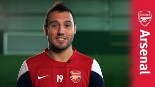 Arsenal Ink Santi Cazorla [upl. by Shuping29]