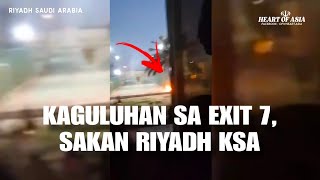 🇸🇦 KAGULUHAN SA EXIT 7 SAKAN RIYADH SAUDI ARABIA [upl. by Einrae]