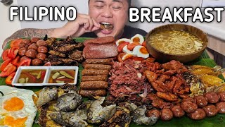 ULTIMATE FILIPINO BREAKFAST  MUKBANG PHILIPPINES  TOL BULOY MUKBANG [upl. by Ardnait563]