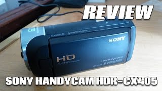 Review EN ESPAÑOL de mi nueva videocámara  Sony Handycam HDRCX405  Futuzor [upl. by Noramac]