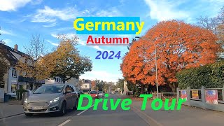 2024 Autumn drive tour in Germany  Bergstrasse [upl. by Anert713]