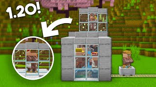 Minecraft Infinite Villager Breeder in Bedrock 121 MCPEXboxPS4Nintendo SwitchWindows10 [upl. by Ardyaf]