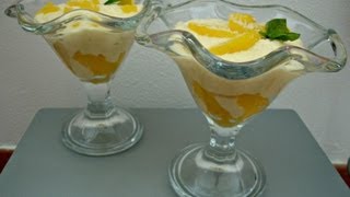 38 Coppette con Crema al Cocco e Pesche RICETTA VELOCE [upl. by Ayita]