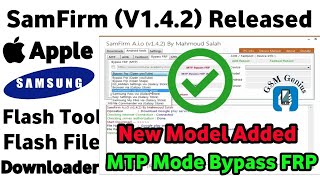 SamFirmAIOv142  Frp All Model MTP Bypass Added Read MTK Scatter File FRP Userdata [upl. by Ydnor]