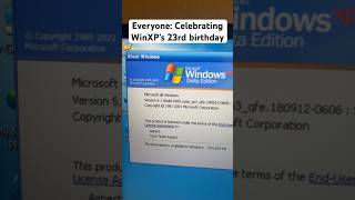 Goodbye WindowsXP and Windows10 [upl. by Ileek]