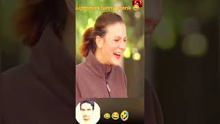 Superman funny prank 😂 funny foryou shorts praank funnyvideo [upl. by Nednarb911]