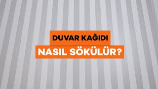 Duvar Kağıdı Sökmenin En Kolay ve Pratik Yöntemi  Duvar Kağıdı Nasıl Sökülür [upl. by Kcirded]