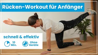 Rückentraining für zu Hause  Übungen ohne Geräte  Fitness amp Kraftsport  SportThieme [upl. by Haff]