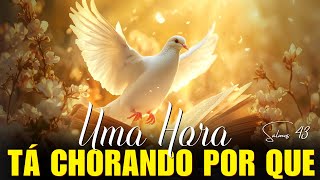 60 minutos De Louvor Tá Chorando Por Que  Salmos 43 Louvores que Inspiram Fé e Força para a Vida [upl. by Elag]