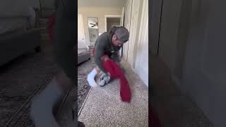 Race with microwave gone wrong 🤣🤡 cleaning funny diy satisfying family runny shorts [upl. by Neila213]