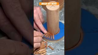 art woodturning woodworking asmr beautiful bowl amazing vase wood boxepoxy resin [upl. by Nnylear256]