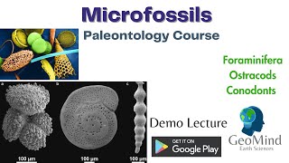 Microfossils  Paleontology  Demo Lecture  Geology  UPSC  GATE  JAM [upl. by Schacker896]