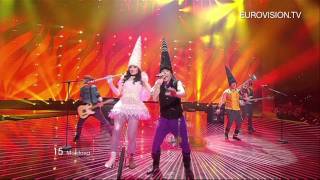 Zdob si Zdub  So Lucky Moldova  Live  2011 Eurovision Song Contest Final [upl. by Yendic]