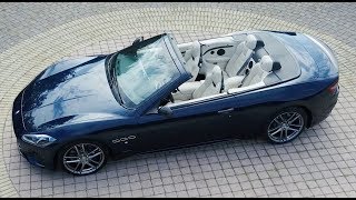 2018 Maserati GranTurismo and GranCabrio Test drive in Erbusco [upl. by Enialehs365]