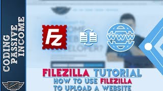 How To Use Filezilla Client FTP Tutorial [upl. by Llerryt]