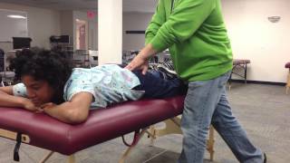 Piriformis massage [upl. by Imeon]