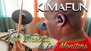 KIMAFUN In Ear Wireless Monitors Are they worth the money [upl. by Mahmoud102]