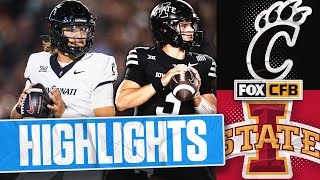 Cincinnati Bearcats vs Iowa State Cyclones Highlights  FOX College Football [upl. by Nayar]