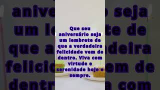 Que seu aniversário seja um lembrete de que a verdadeira felicidade vem de dentro [upl. by Sholley]