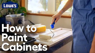 How To Paint Cabinets  A StepbyStep Guide [upl. by Yntirb]