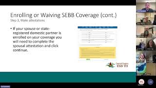 Virtual SEBB Open Enrollment Account Setup Session on 11282023 [upl. by Mitchell737]