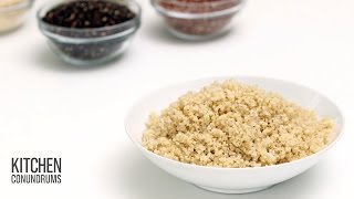 How to Cook Fluffy Quinoa  Kitchen Conundrums with Thomas Jospeh [upl. by Reema]