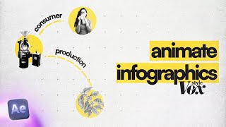 How To Animate Infographics Like VOX After Effects Tutorial [upl. by Yvette]