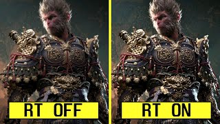 Black Myth Wukong Benchmark Ray Tracing ON vs OFF RTX 4080 4K Graphics Comparison  UE5  黑神话 悟空 [upl. by Sosanna519]