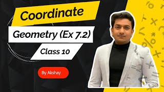 Coordinate Geometry  Class 10  Chapter 7  Exercise 72  Section Formula  MidPoint Formula [upl. by Adirehs223]