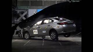 ASEAN NCAP  Toyota Vios 2018 [upl. by Nifled]