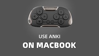 How to use Anki on Macbook with Manba mini controller [upl. by Bradlee]