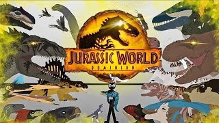 Dc2Animation Dinosaurs Vs Humans Jurassic World Dominion [upl. by Netram923]