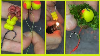 Montage Asticots Bouillette Carpe Amour Blanc Fishing [upl. by Uball]