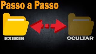 COMO EXIBIR PASTAS E ARQUIVOS OCULTOS [upl. by Yelena]