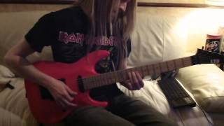 Poison  I Want Action Miles Meakin guitar cover [upl. by Haelat673]