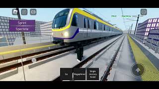 LRT  2 SANTOLAN  KATIPUNAN TRAINSET 4 [upl. by Greenman]