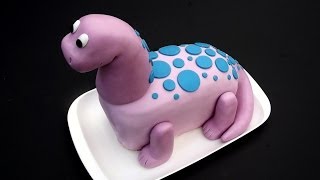 Dino Kuchen  Perfekter Kuchen für den Kindergeburtstag [upl. by Atsugua]