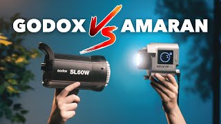 Amaran 60d VS Godox SL60w  Is the SL60w DEAD [upl. by Yetnruoc740]