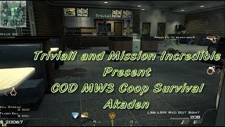 CoD MW3 Coop Survival  Arkaden  Trivial1 and Mission Incredible [upl. by Faith110]